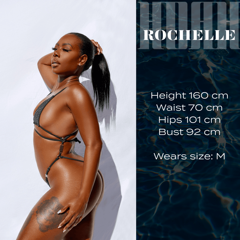 HOAH model Rochelle wearing the HOAH collection