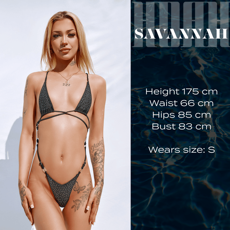 HOAH model Savannah wearing the HOAH collection
