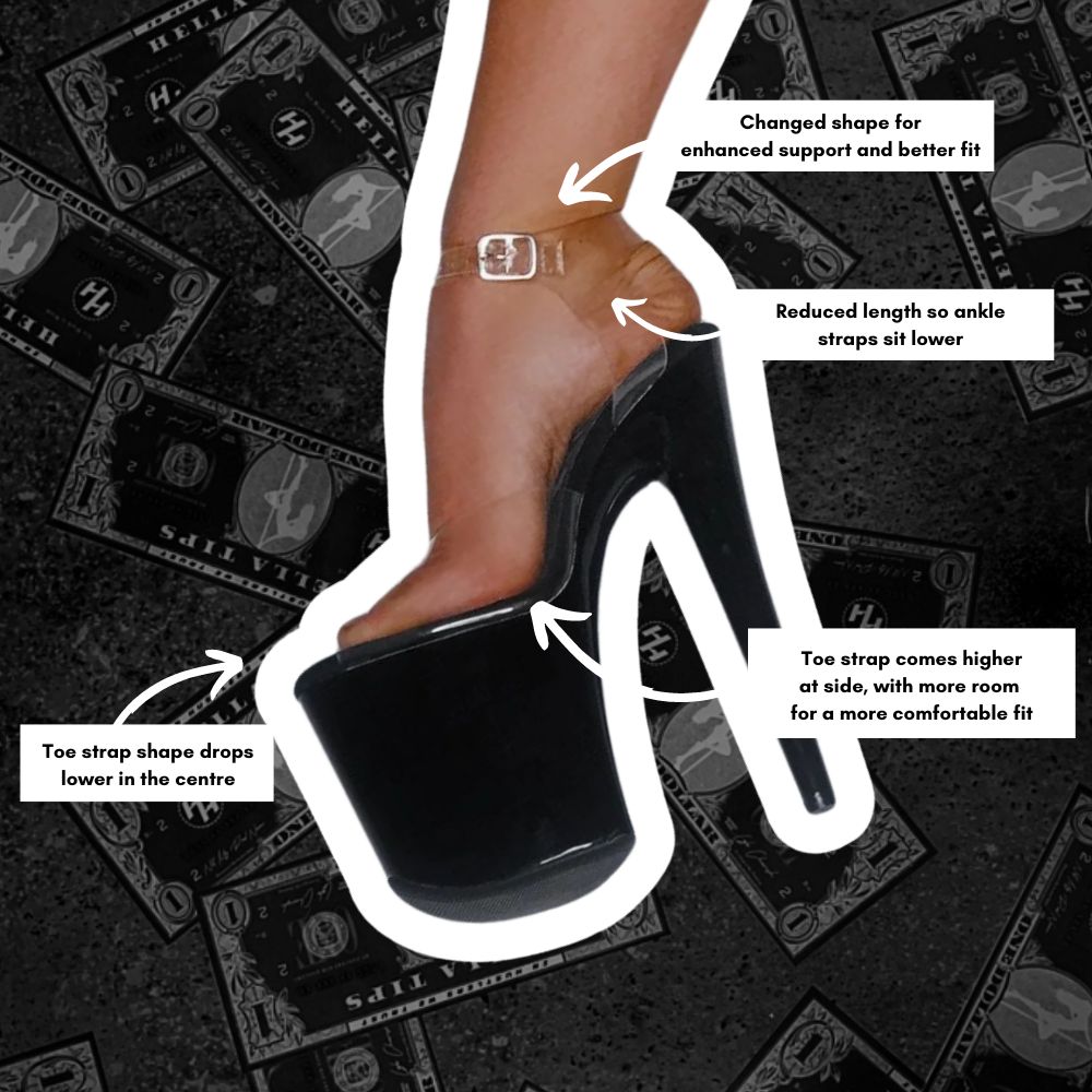 Dakota Classic Stiletto - Gloss - 8 INCH