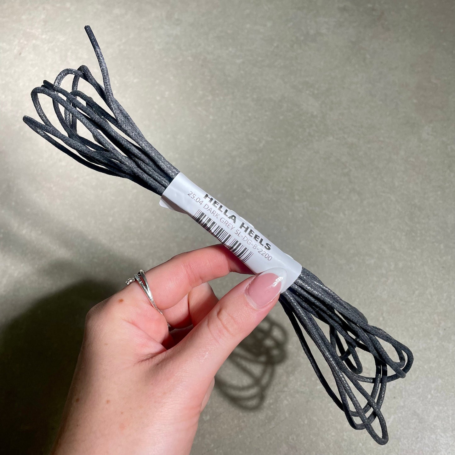 Shoe Lace - DARK GREY