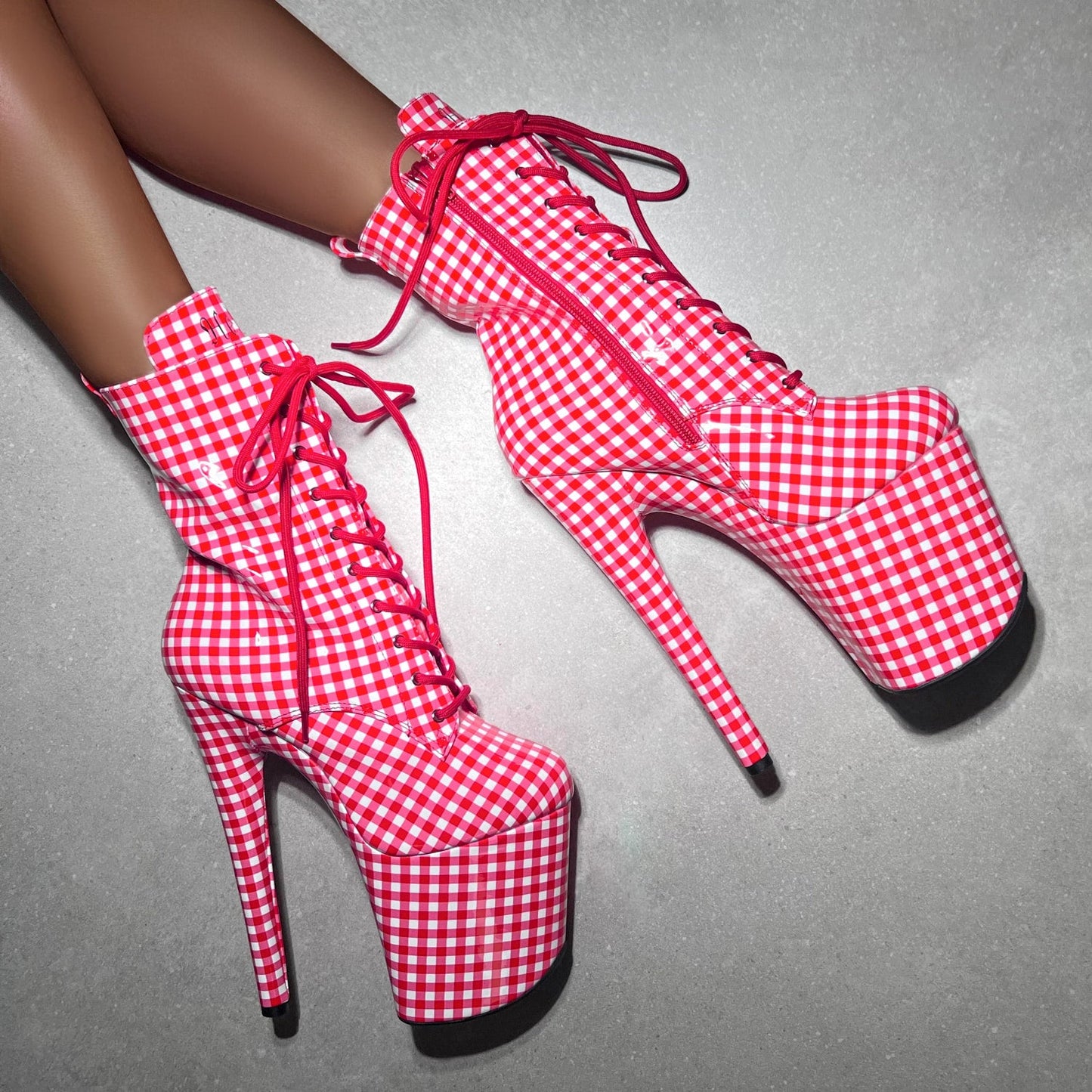 Gingham - Boot - 8 INCH - LIMITED ED