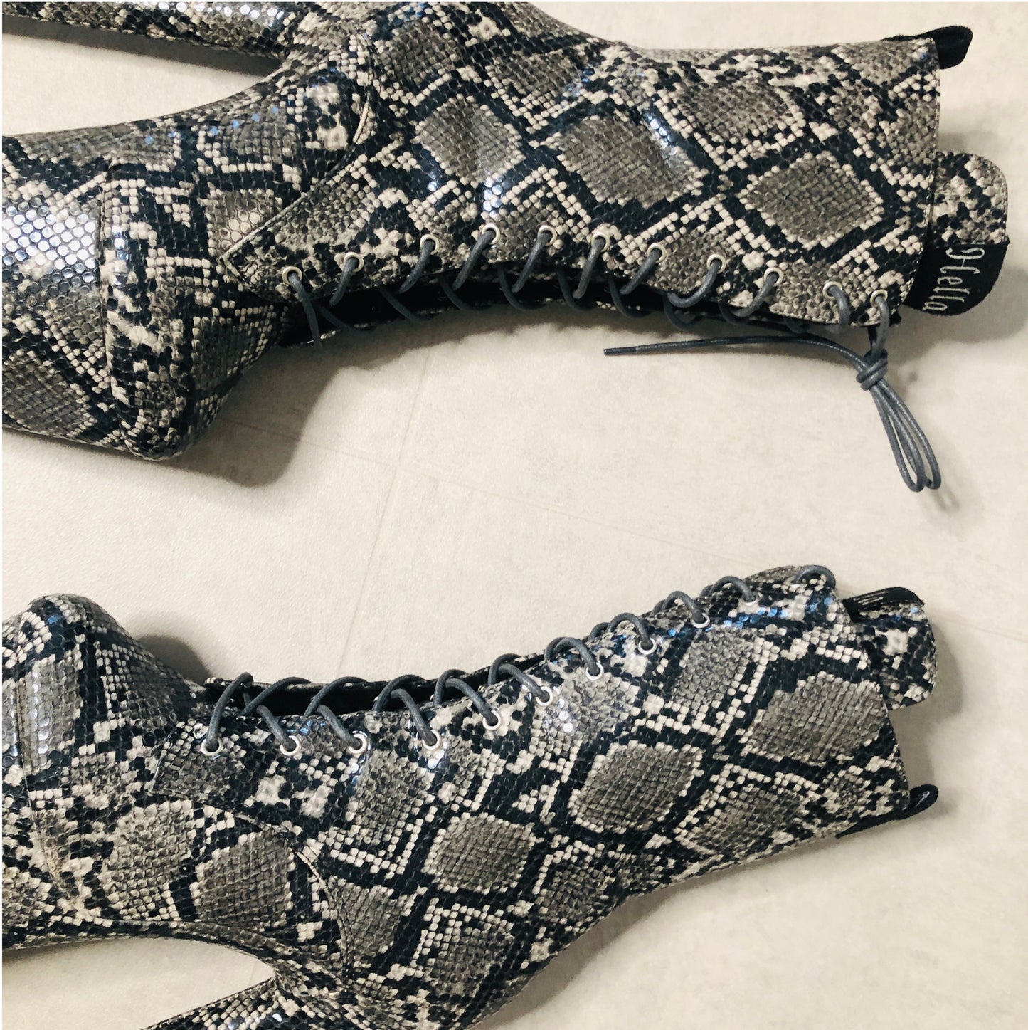 Maneater Boot - 7 INCH, stripper shoe, stripper heel, pole heel, not a pleaser, platform, dancer, pole dance, floor work