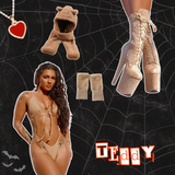 High Babydoll SAND - 8 INCH