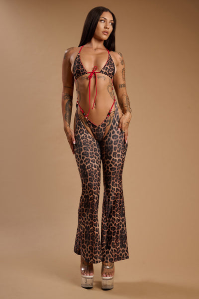 Flares - Classic Leopard