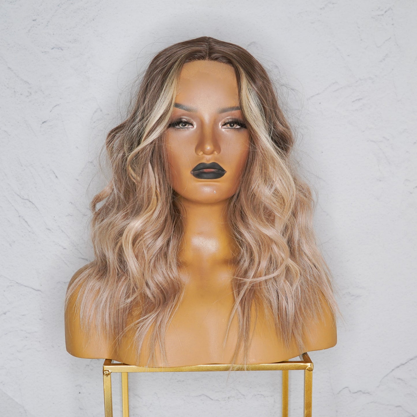 GEMMA Ombre Blonde Lace Front Wig