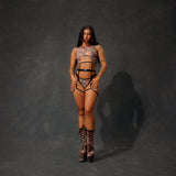 Garter Top - Manhunt - Black - LIMITED ED.