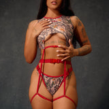 Garter Top - Manhunt - Red - LIMITED ED.