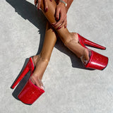 The Glitterati Classic Stiletto - Kansass - 8 INCH