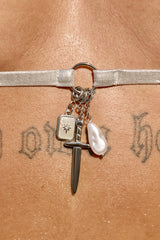 Silver Metallic - HOAH Bikini Top