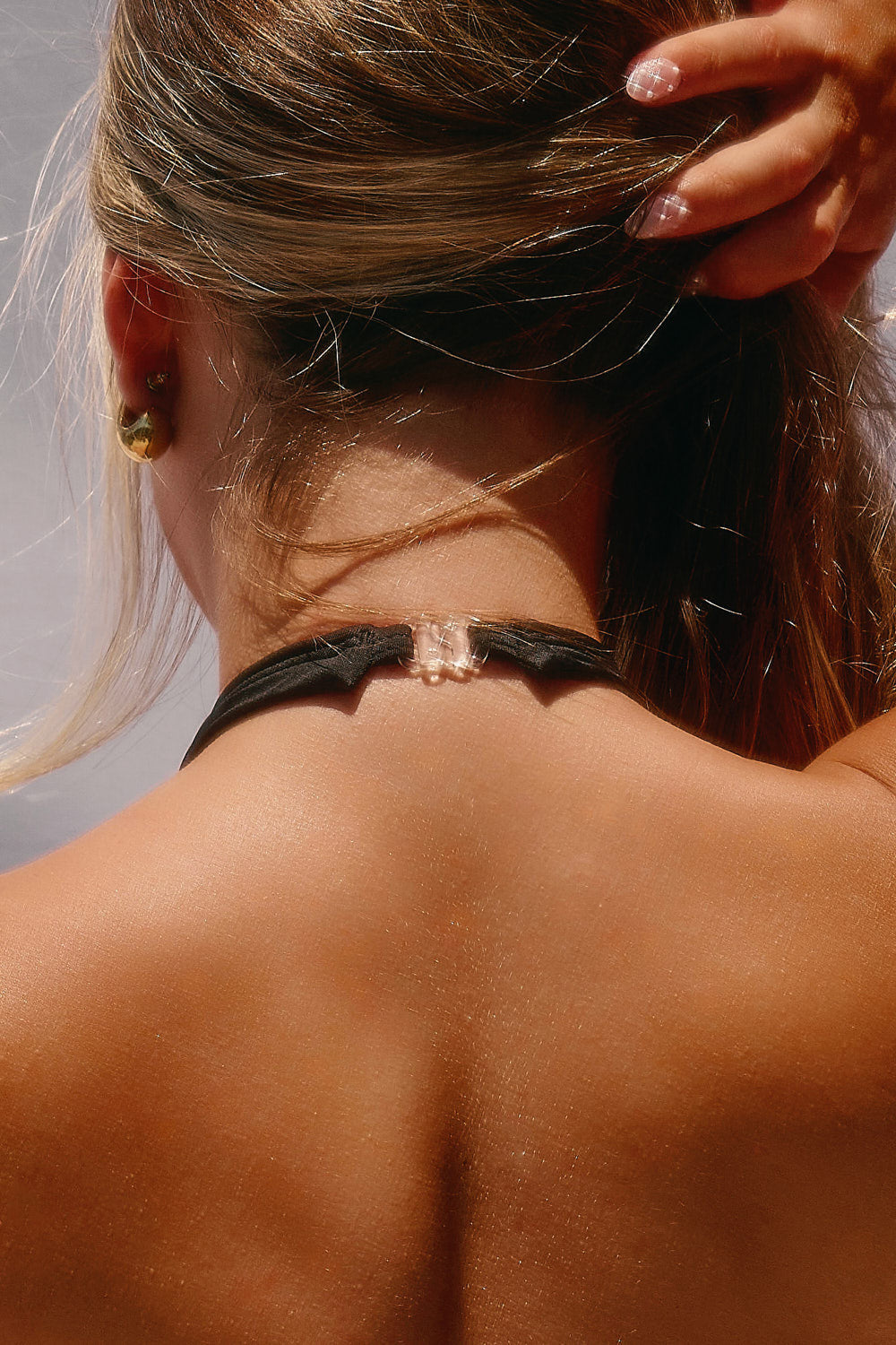 Sparkle Black - Diamond-drip Fantasy Choker Dress