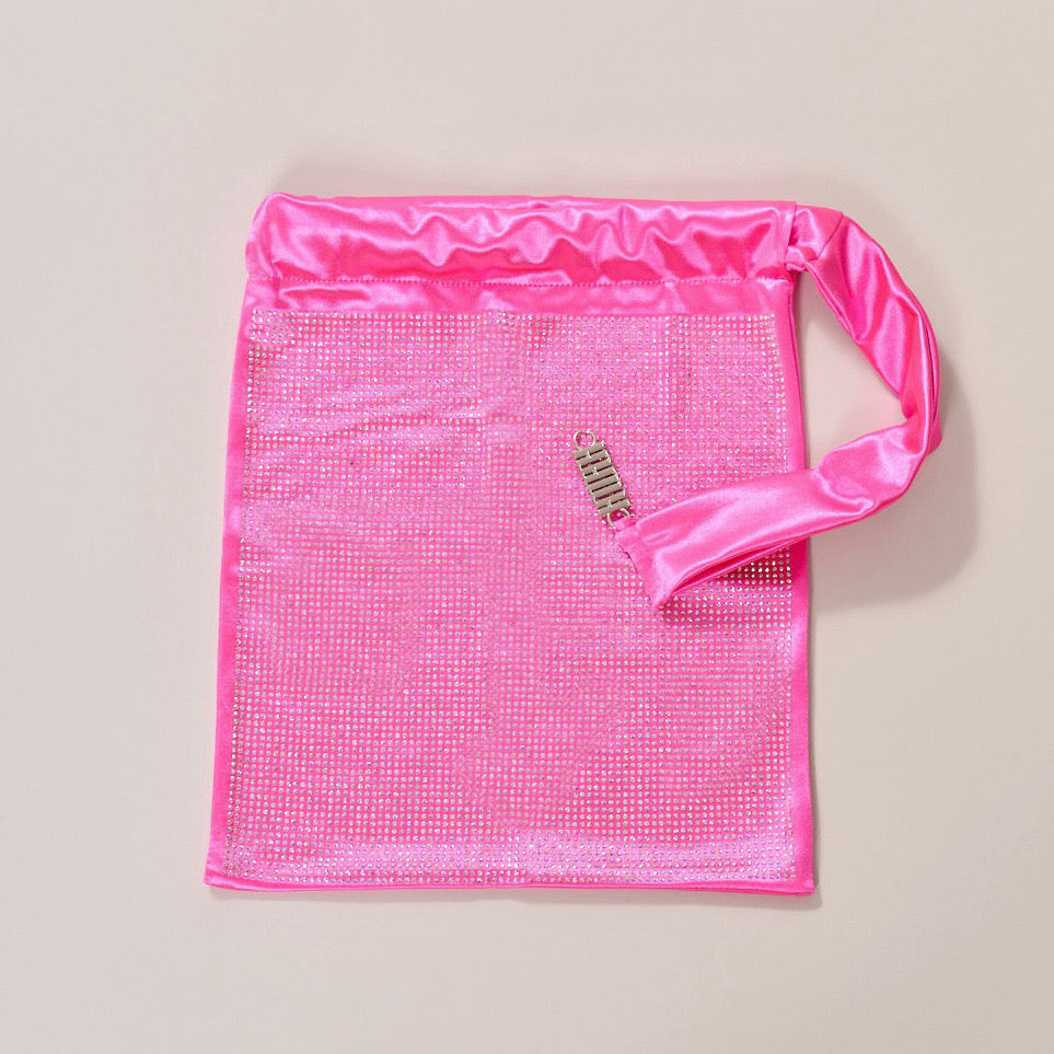 Sparkle Stack Sack - Hot Pink Money/Pole Bag with Ultimate Sparkle