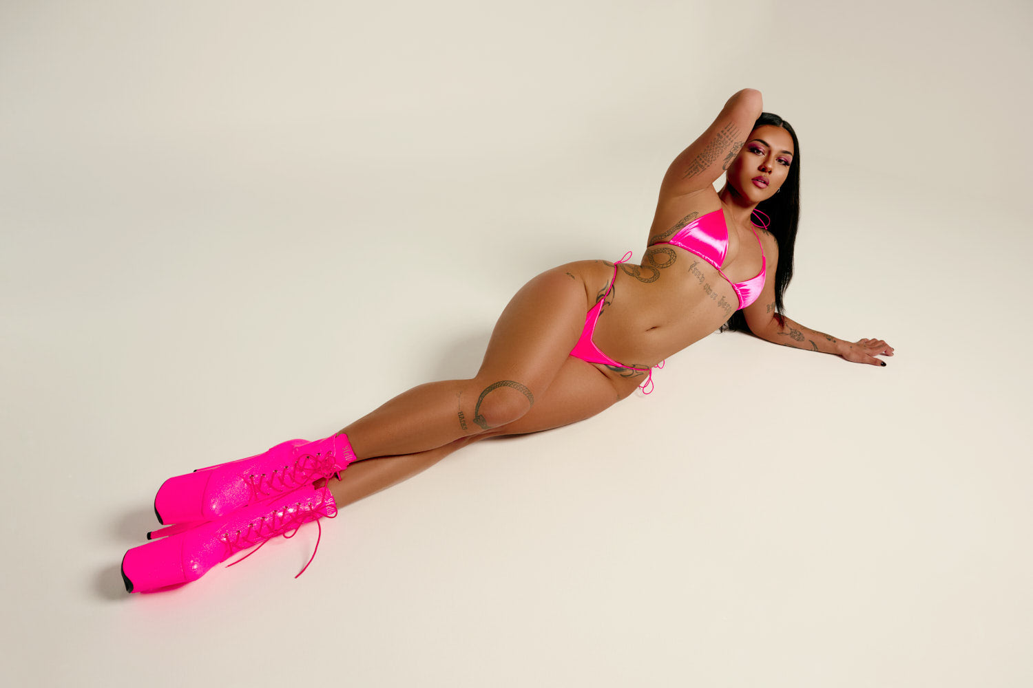 Juicy Pink Burst - HOAH Bikini Bottoms
