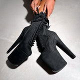 BABYDOLL ROPE - ALL TIED UP - BLACK - 8INCH