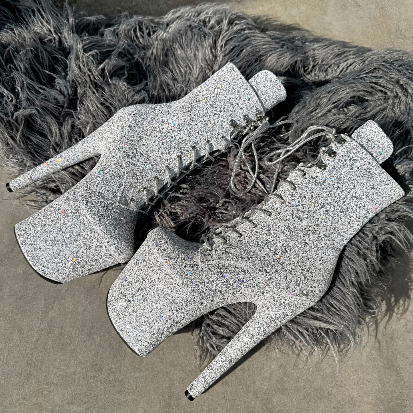 The Glitterati Xtra - Boot - Fairydust - 8INCH