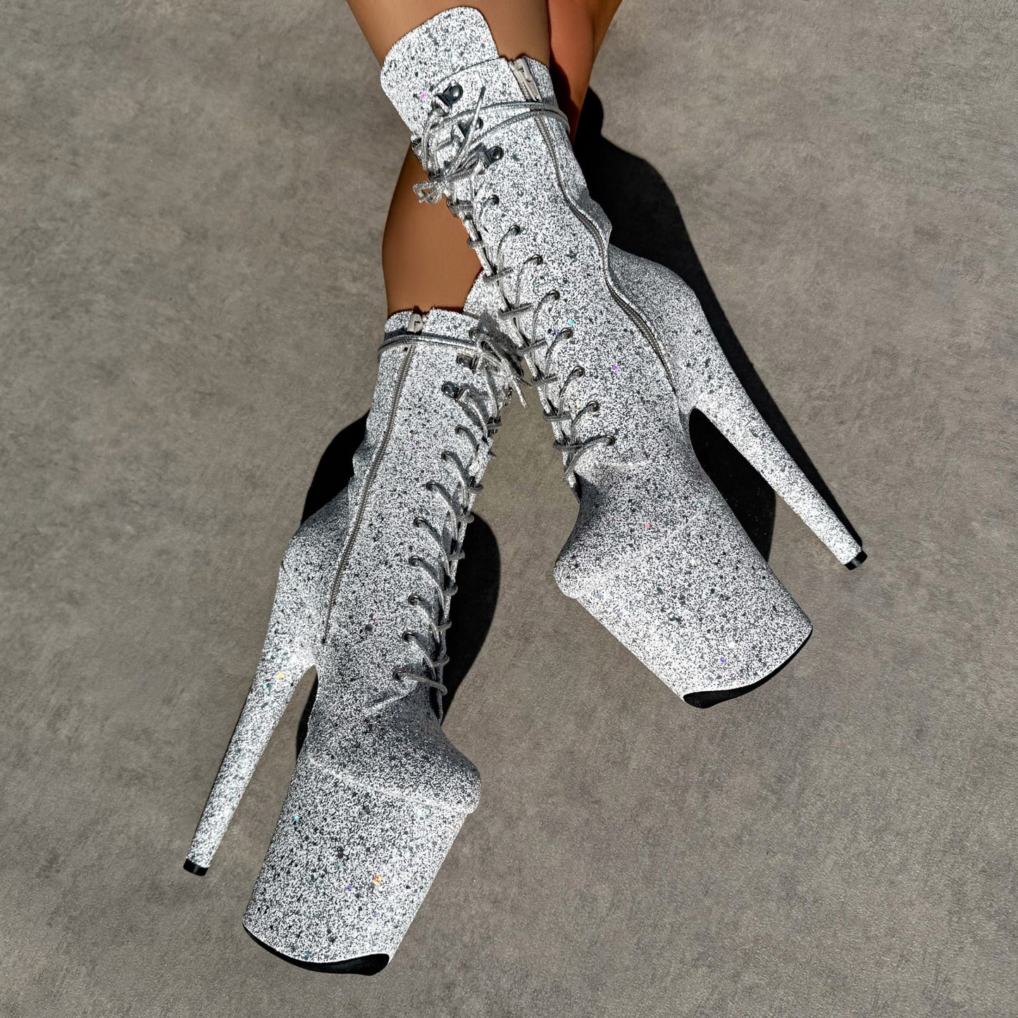 The Glitterati Xtra - Boot - Fairydust - 8INCH