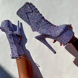 The Glitterati Xtra - OHOT Boot - Confetti - 7INCH