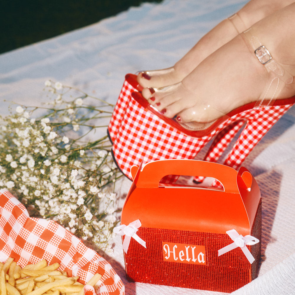 Gingham - Classic Stiletto - 8 INCH - LIMITED ED