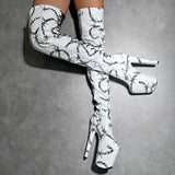Thigh High - ALICE UNCHAINED - 8INCH