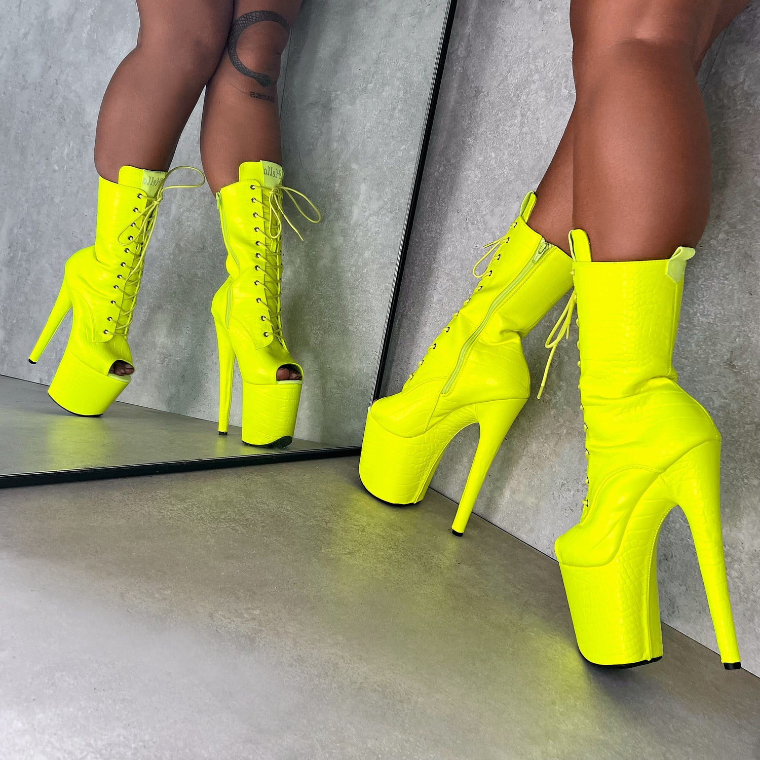 Wide fit peep hot sale toe boots