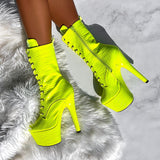 Oh Snap Boot Wide Fit - 7 INCH, stripper shoe, stripper heel, pole heel, not a pleaser, platform, dancer, pole dance, floor work