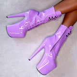 Lipkit Boot - Grape - 8INCH