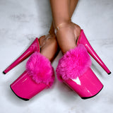 Mean Girls - 8 INCH, stripper shoe, stripper heel, pole heel, not a pleaser, platform, dancer, pole dance, floor work