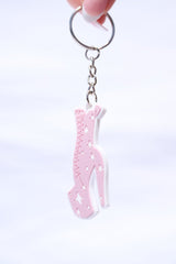 Pink Boot Keyring [TIPPING DOLLAR$ DEDUCTED WHEN YOU CLICK REDEEM • COUPON AUTO-ADDED AT CHECKOUT NOT CART]