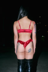 Red Satin - Pillowtalk - HOAH Cheeky Bottoms
