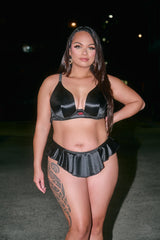 Black Satin - Pillowtalk - HOAH Take the Plunge Top