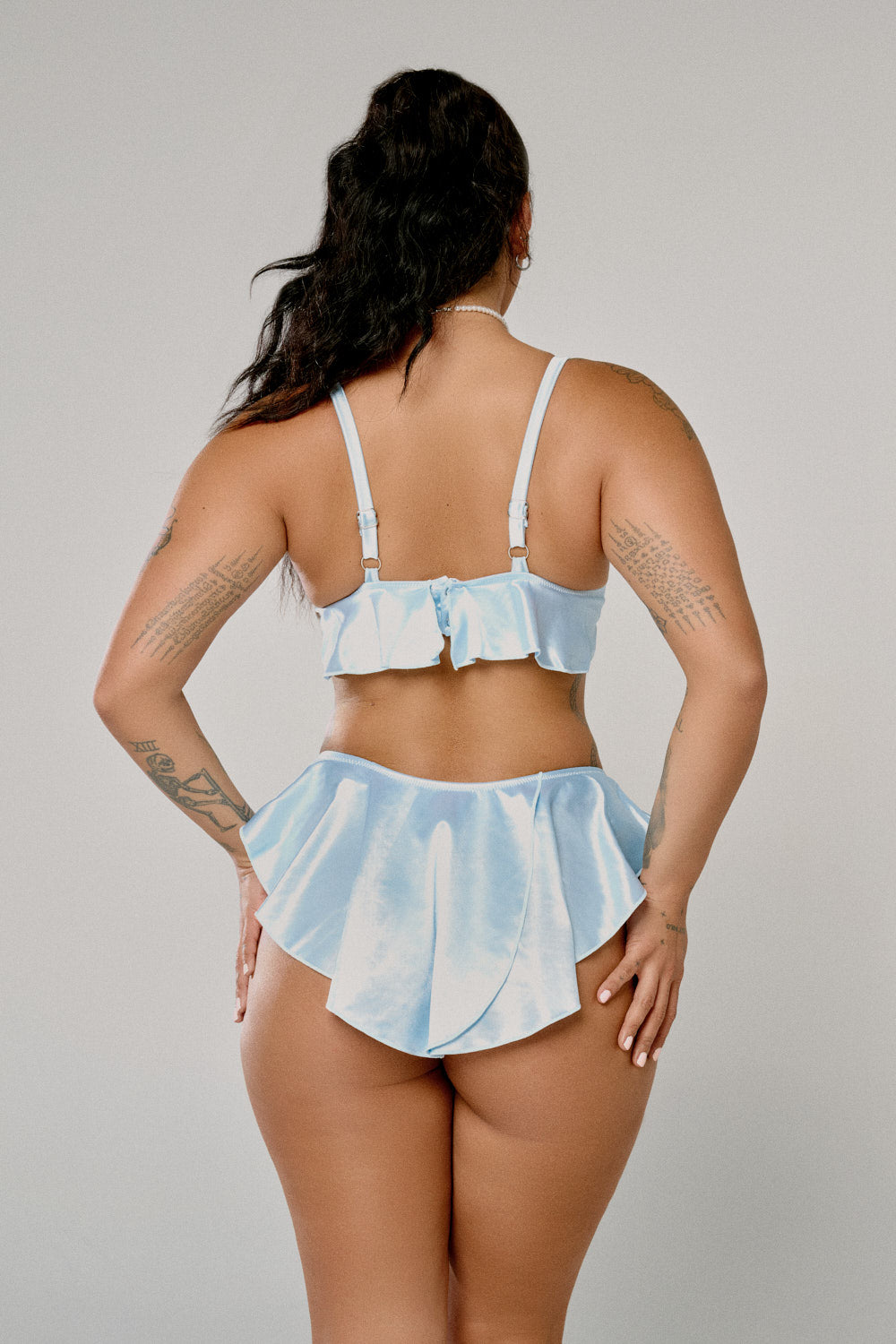Blue Satin - Pillowtalk - HOAH Ballerina Skirt Bottoms