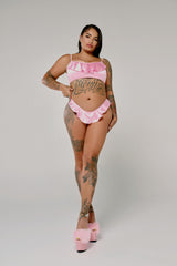 Pink Satin - Pillowtalk - HOAH Cheeky Bottoms