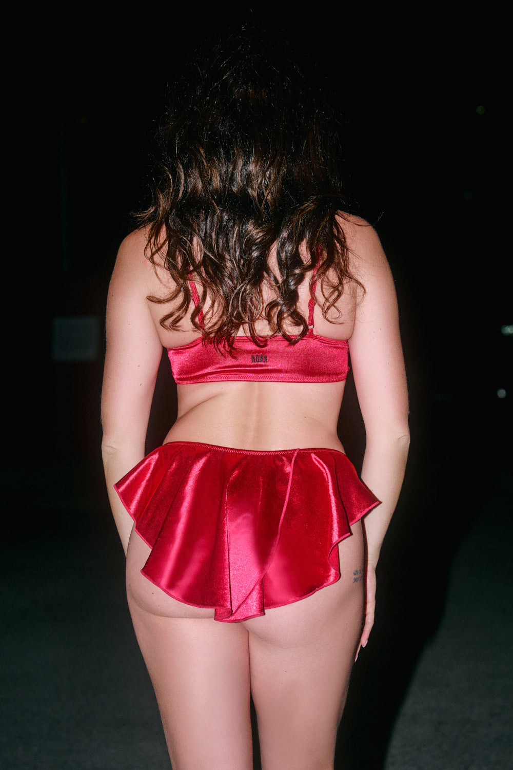 Red Satin - Pillowtalk - HOAH Ballerina Skirt Bottoms