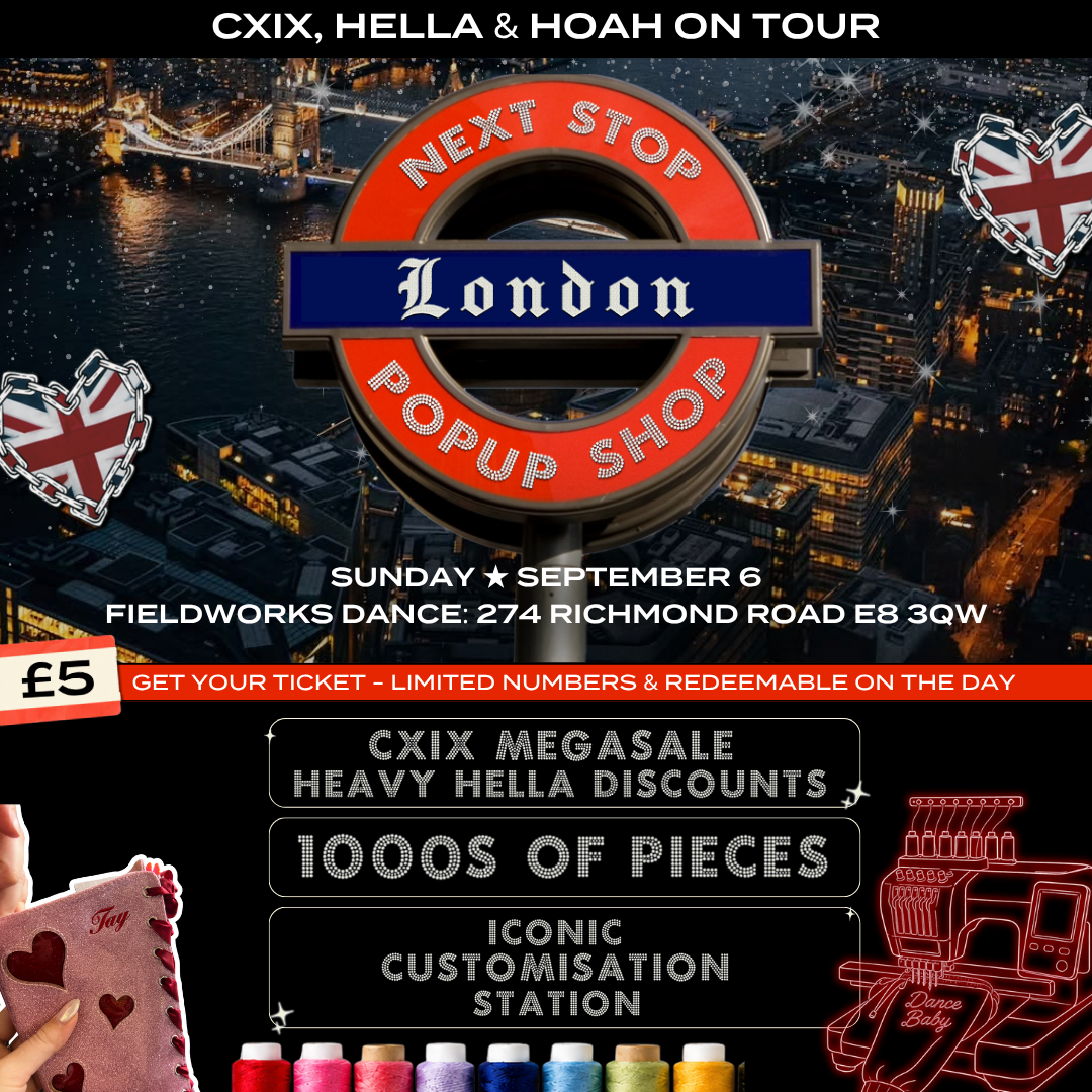 1st Window: 12pm - 3pm - London Pop Up Shop Ticket - September 6th