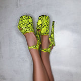 Venom Stiletto - 8 INCH, stripper shoe, stripper heel, pole heel, not a pleaser, platform, dancer, pole dance, floor work