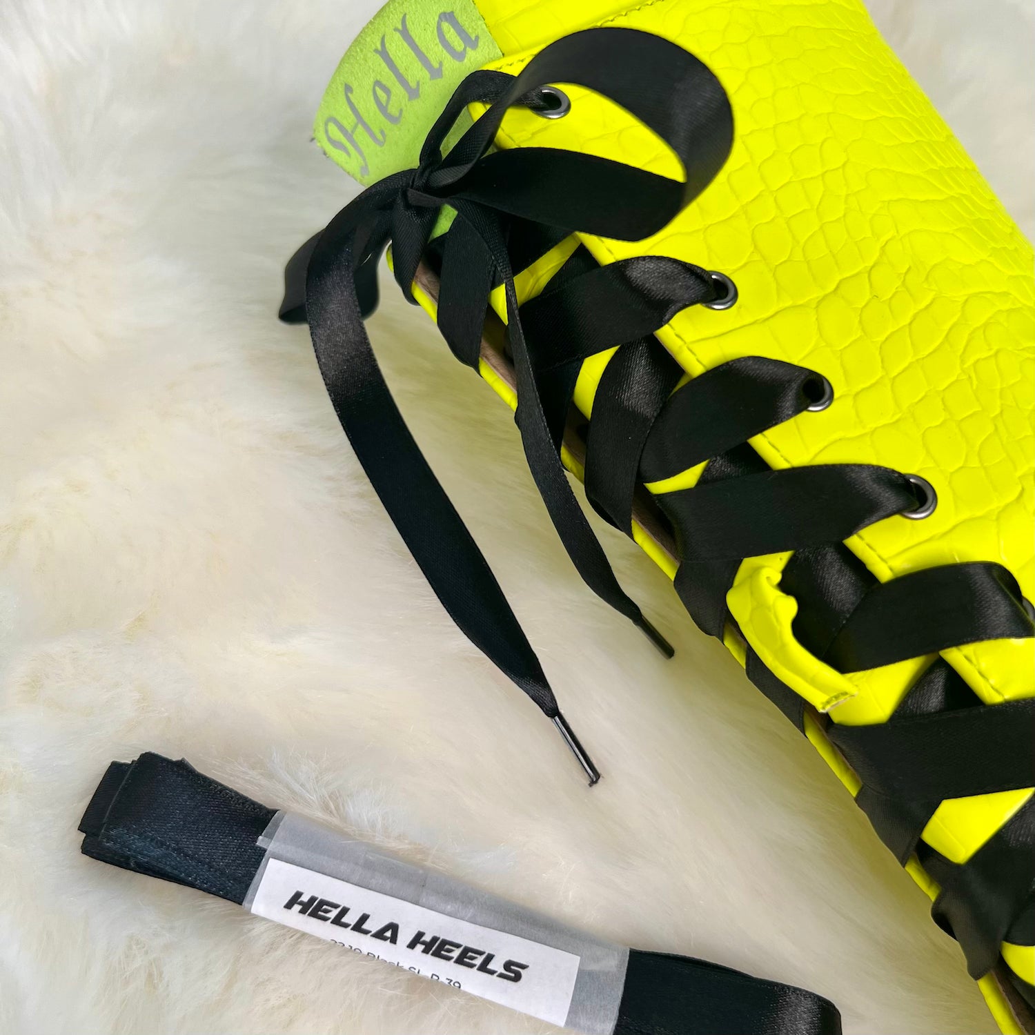 Ribbon Laces Short - Mulitple Colours