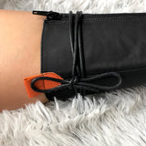 Black Denim - 8 INCH