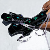 Butterfly Boot - Black - 7 INCH, stripper shoe, stripper heel, pole heel, not a pleaser, platform, dancer, pole dance, floor work