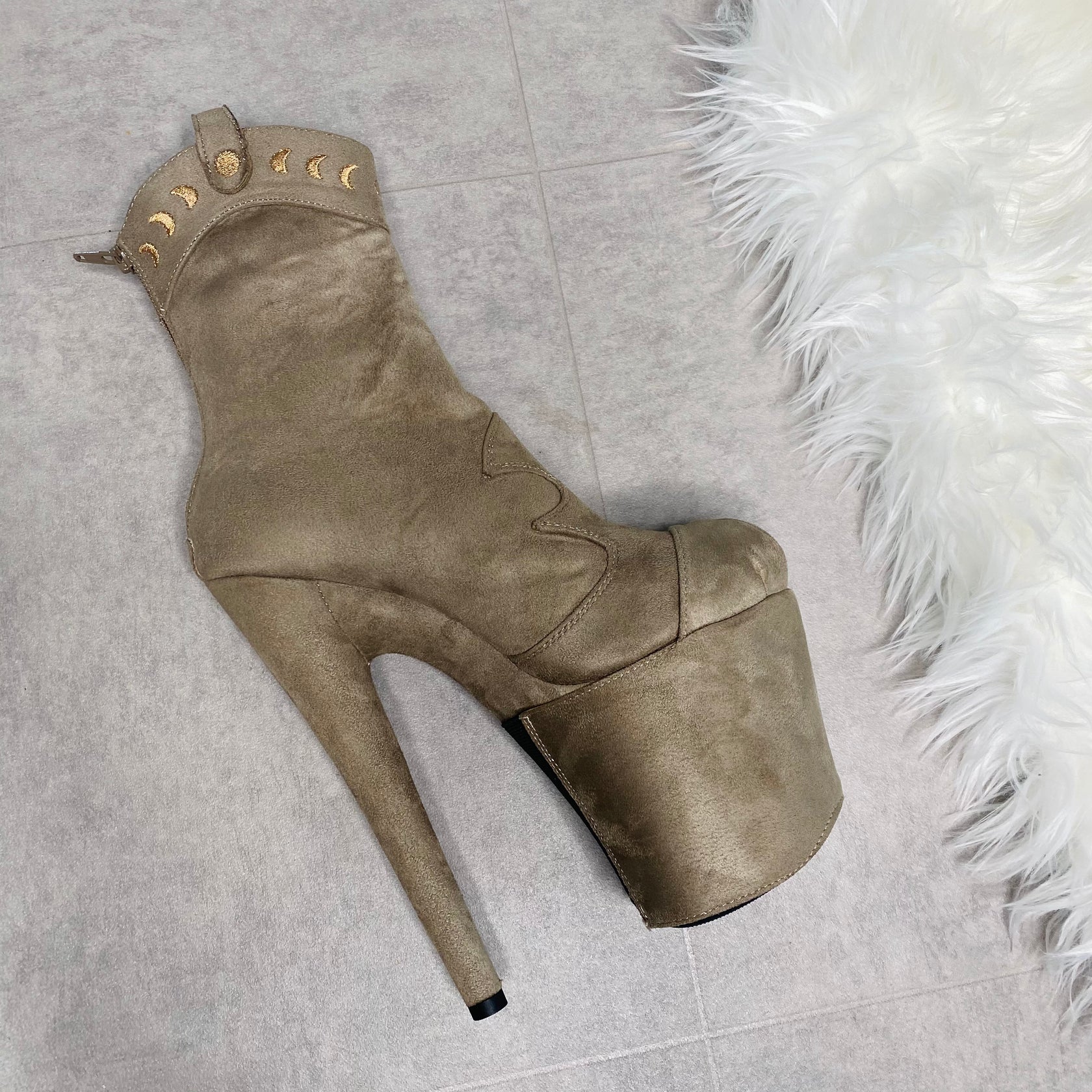 Classique Shoe Protector - Khaki/Dusky