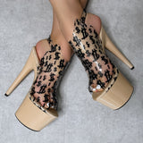 Make it Reign - Sand - 7 INCH, stripper shoe, stripper heel, pole heel, not a pleaser, platform, dancer, pole dance, floor work