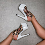Make it Reign - White - 7 INCH, stripper shoe, stripper heel, pole heel, not a pleaser, platform, dancer, pole dance, floor work