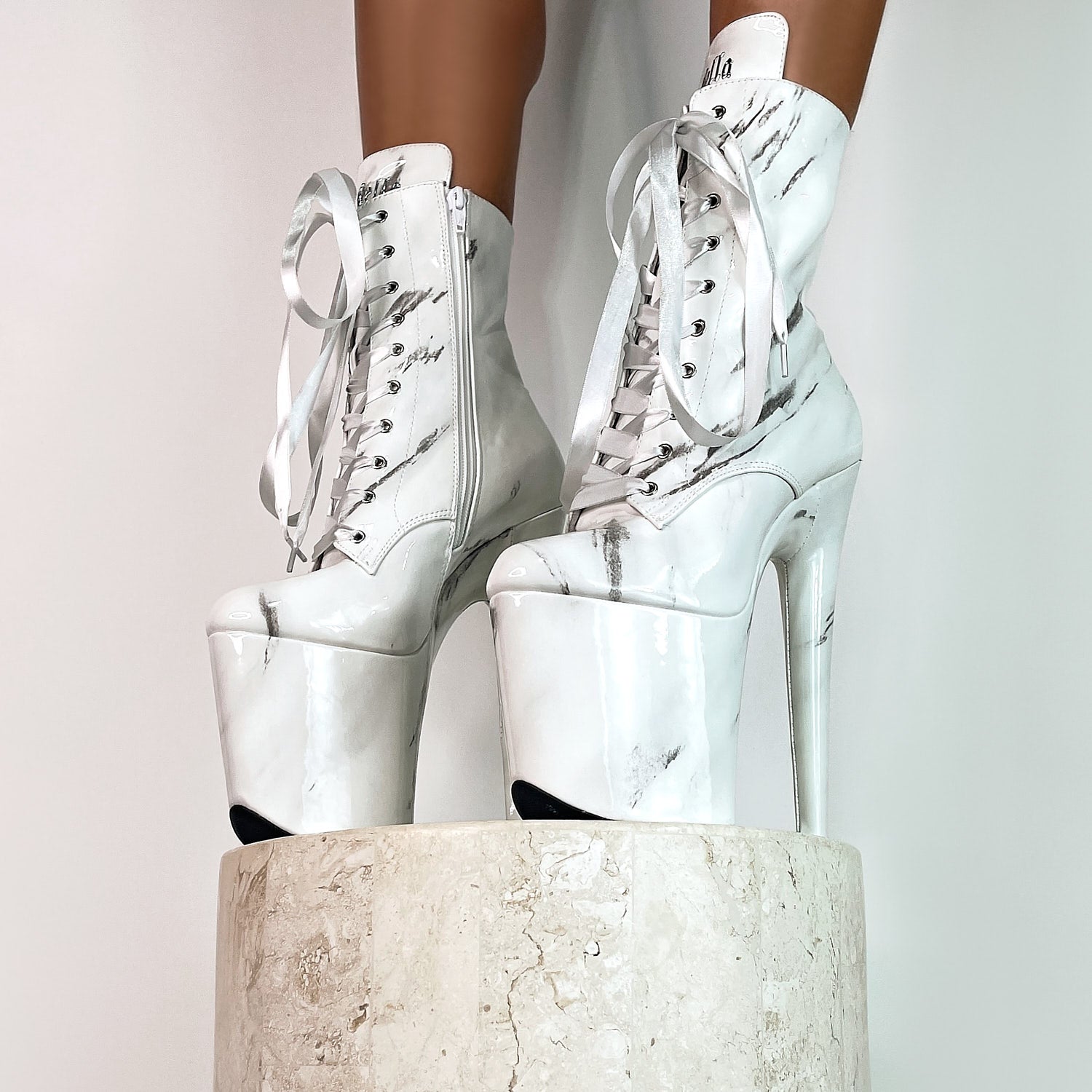 Faith Boot - 8 INCH, stripper shoe, stripper heel, pole heel, not a pleaser, platform, dancer, pole dance, floor work