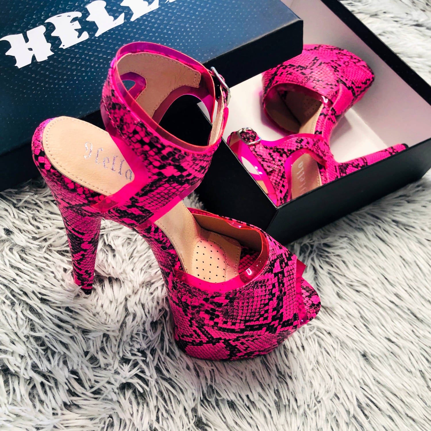 HissyFit Stiletto - 7 INCH, stripper shoe, stripper heel, pole heel, not a pleaser, platform, dancer, pole dance, floor work
