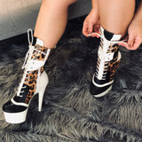 Empire Kicks Sneaker White - 7 INCH, stripper shoe, stripper heel, pole heel, not a pleaser, platform, dancer, pole dance, floor work