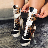 Empire Kicks Sneaker White - 8 INCH, stripper shoe, stripper heel, pole heel, not a pleaser, platform, dancer, pole dance, floor work