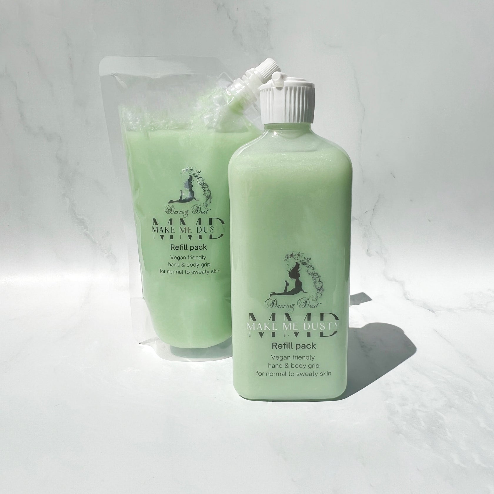 Make Me Dusty pole grip refill pack 500ml