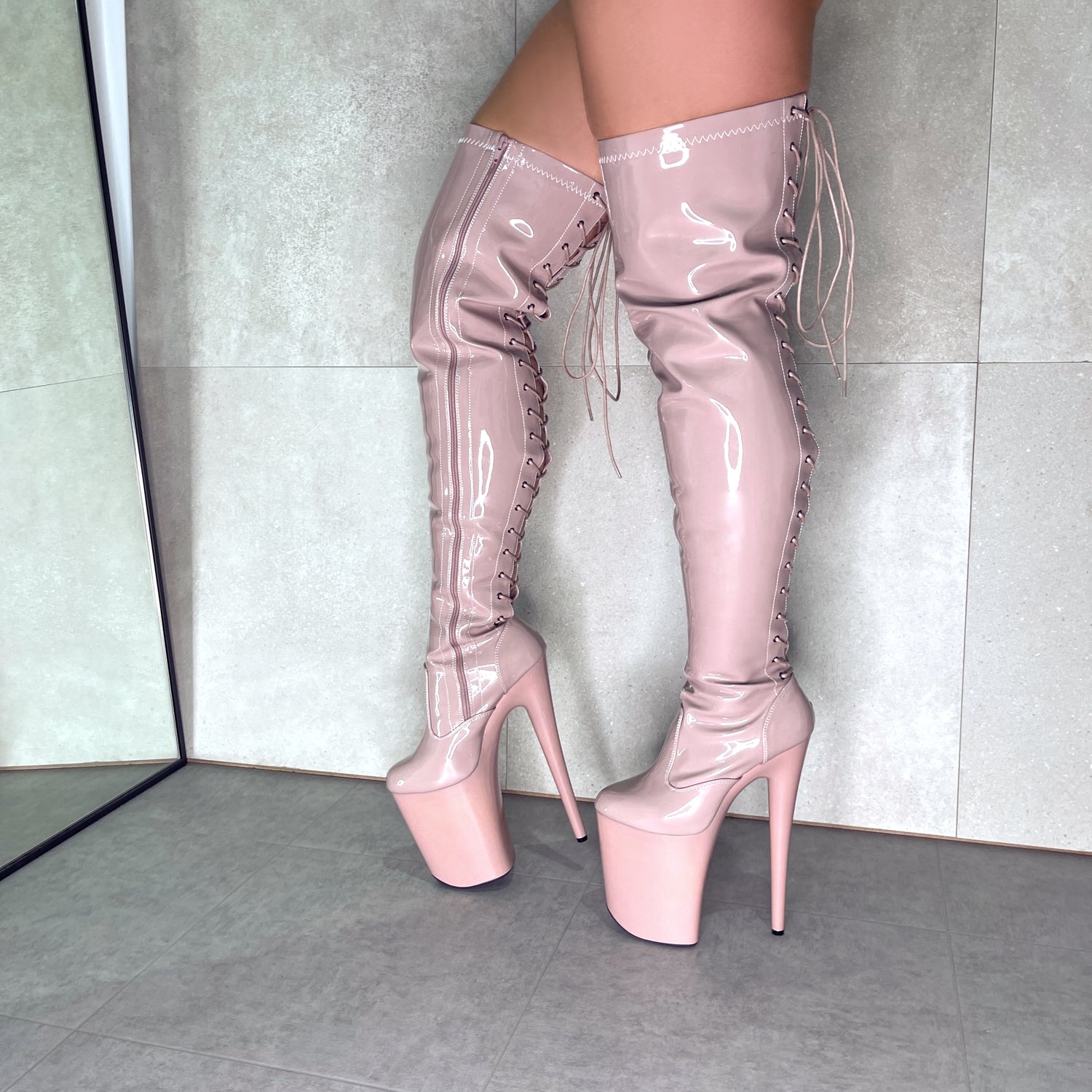 Knee High Beyond 3028 Pink Pleaser Beyond 3028 Hot Sale