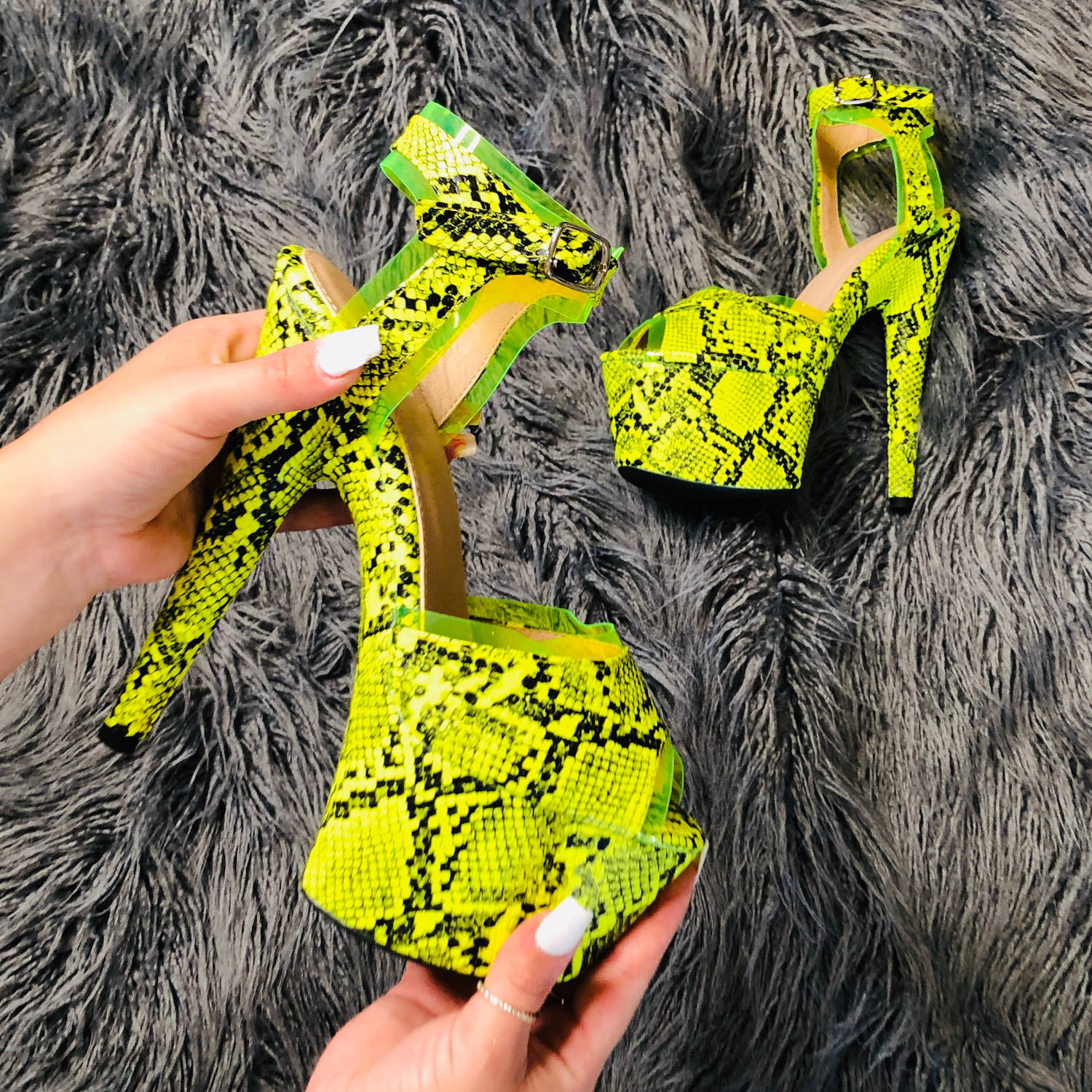 Venom Stiletto - 7 INCH, stripper shoe, stripper heel, pole heel, not a pleaser, platform, dancer, pole dance, floor work