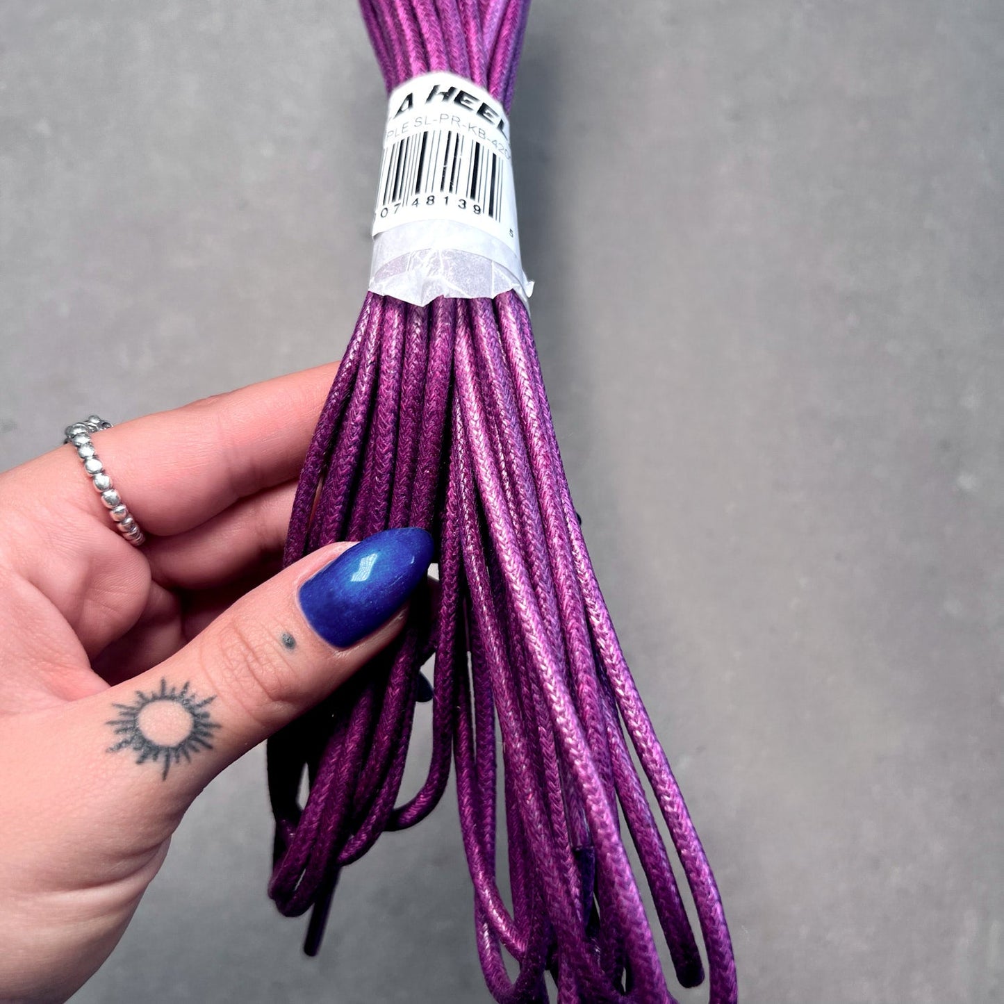 Purple Rain Shoe Laces - Purple