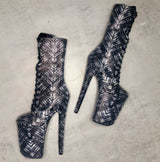 Cult Boot - 9 INCH, stripper shoe, stripper heel, pole heel, not a pleaser, platform, dancer, pole dance, floor work