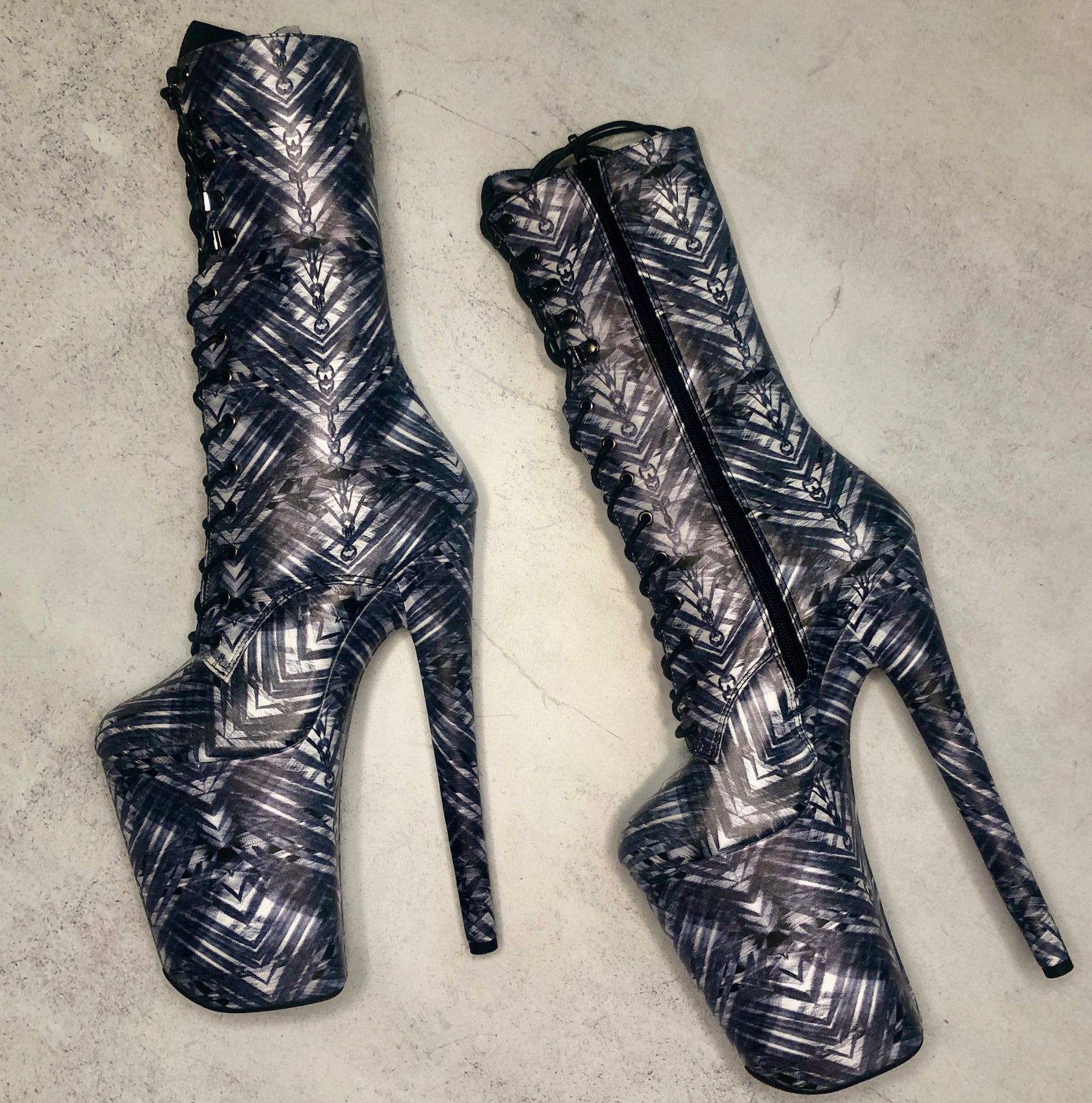 Cult Boot - 9 INCH, stripper shoe, stripper heel, pole heel, not a pleaser, platform, dancer, pole dance, floor work